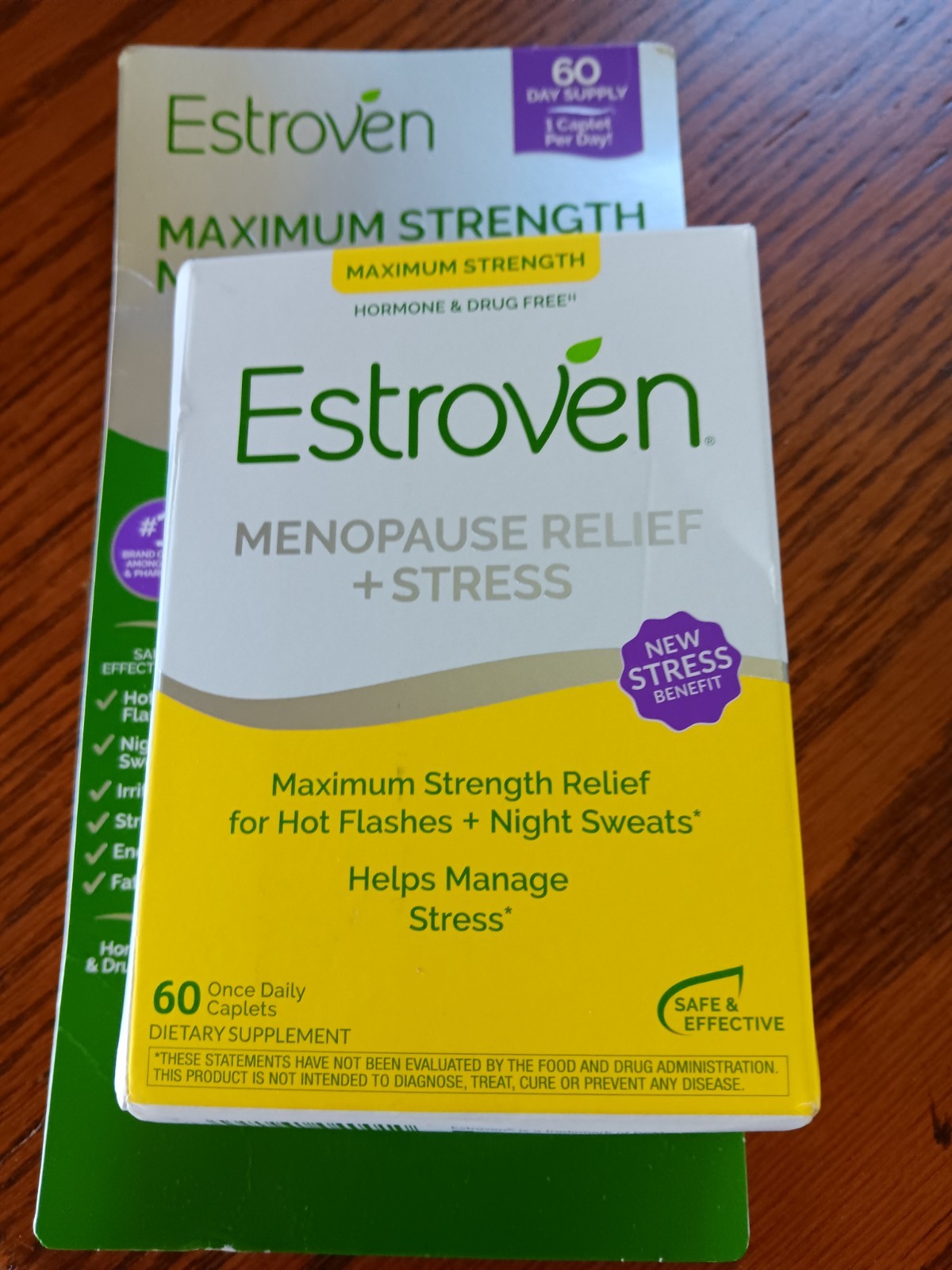 Estroven Maximum Strength + Energy Menopause Relief Caplets – 60 Count