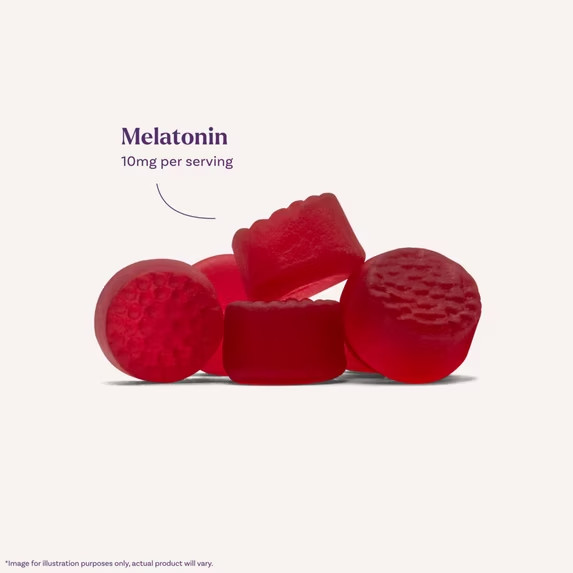 Natrol® Melatonin Gummies, Sleep Support for Adults, Strawberry Flavor, 10mg,