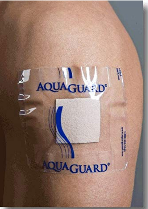 BG50004RPK Cenorin Llc.Aqua Guard Moisture Barrier,4×4,Pack/5 Sheets,Latex Free