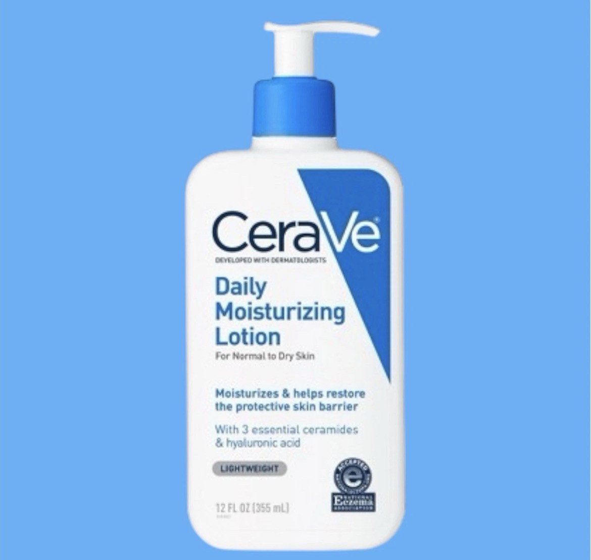 CeraVe Daily Moisturizing Lotion 12ozNormal to DrySkin Lightweight Hydration.NEW