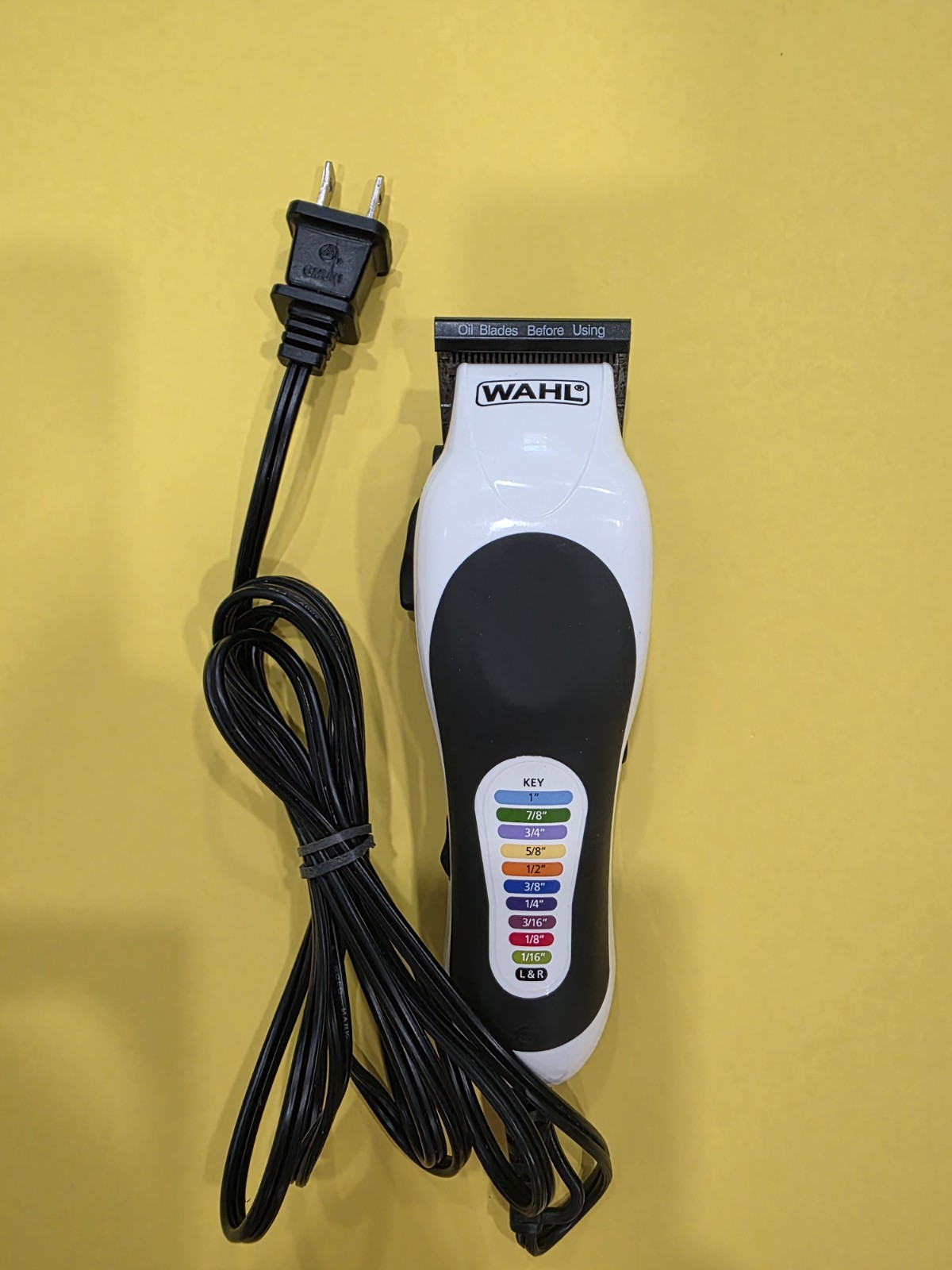 Wahl Precision Corded Hair Clipper Model MC3 Tested Working Trimmer Only No Guar
