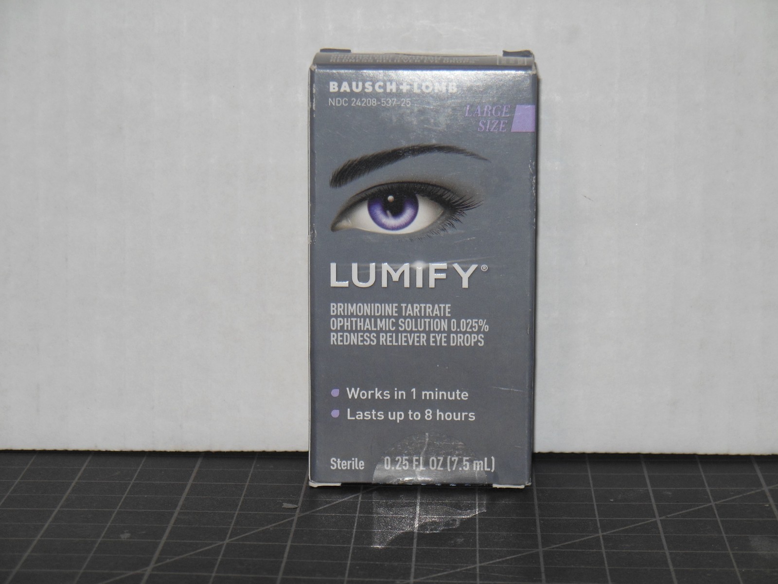 Lumify Redness Reliever Eye Drops 0.25 oz Exp 6/2027
