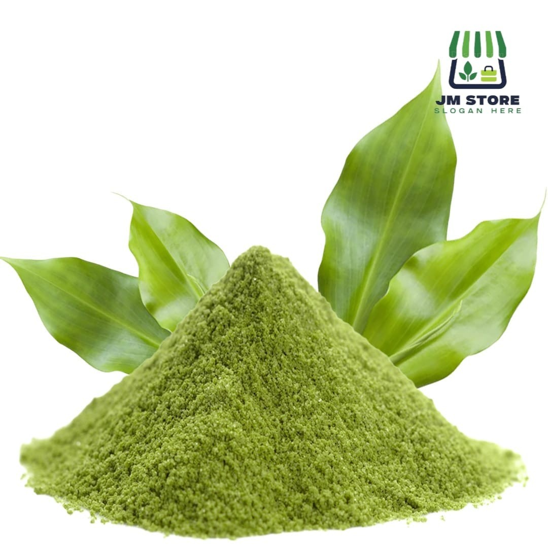 Insulin Plant leaves ground powder Dried Organic Costus igneus Costaceae.
