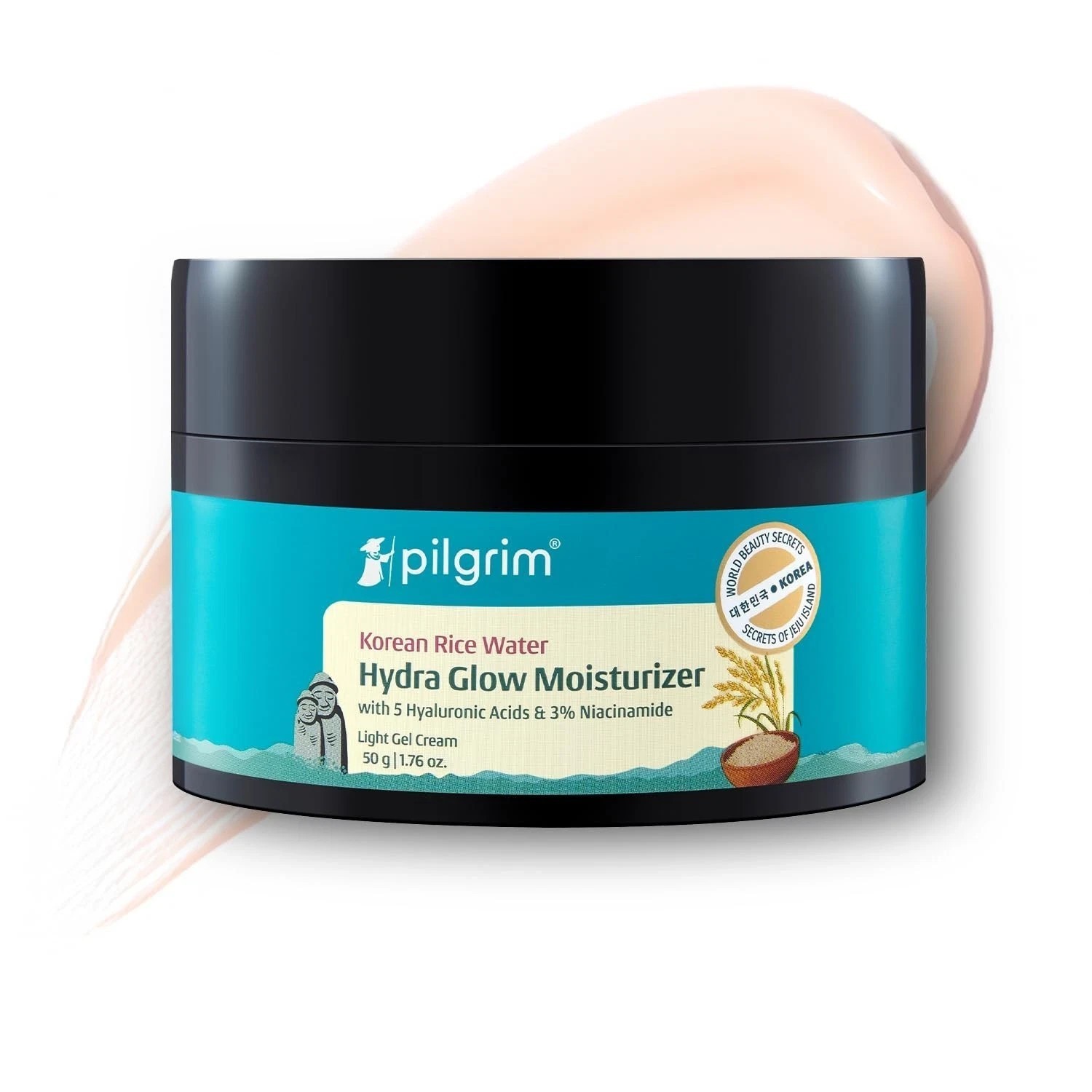 Pilgrim Korean Rice Water Hydra Glow Moisturizer 50gm