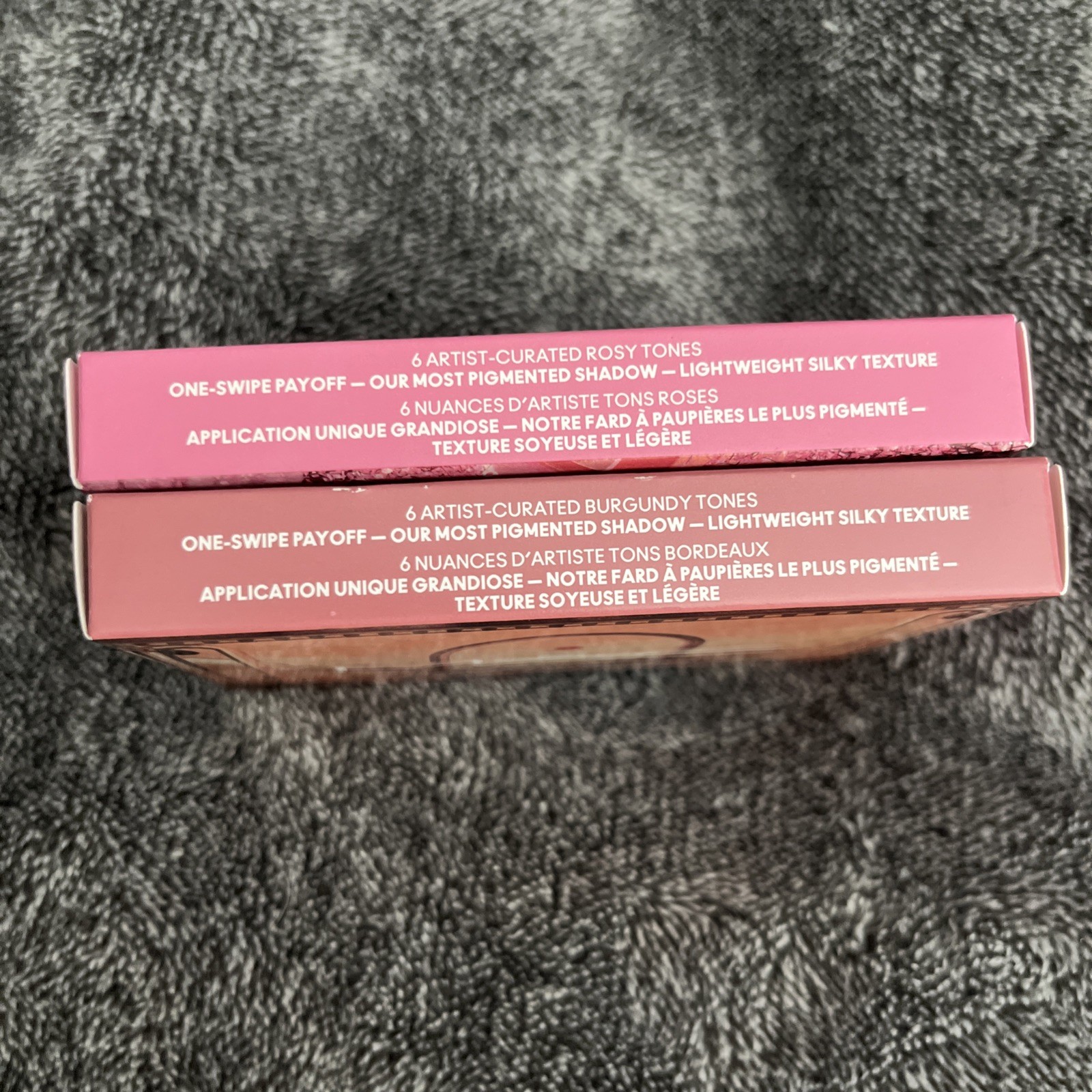 MAC CONNECTION IN COLOUR (6)EYE SHADOW PALETTE CHOOSE FROM ROSE OR BURGUNDY NIB