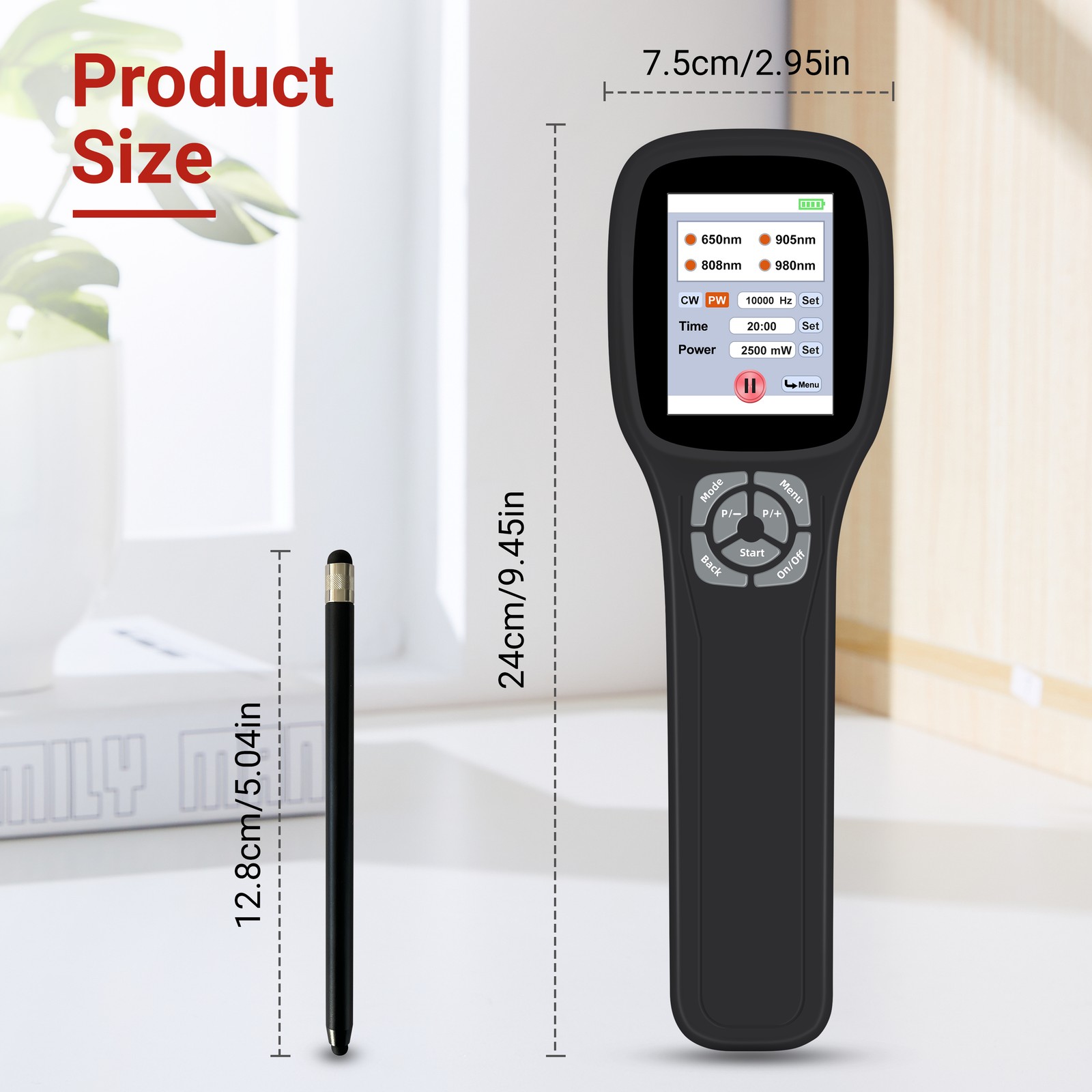 650nm 808nm 905nm 980nm LLLT Light Device Cold Laser Therapy for Pain Relief DA