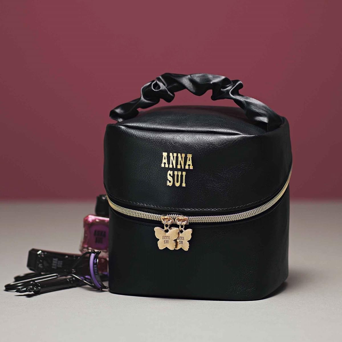 ANNA SUI Small Make-up Pouch Vanity Sweet Nov..2025 Magazine’s Appendix Japan