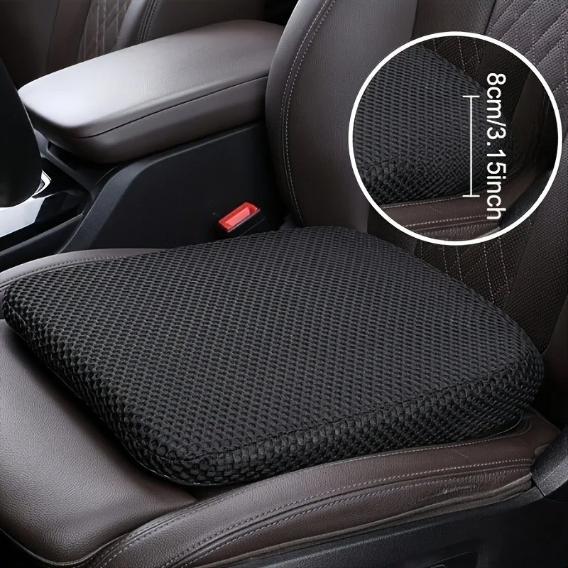 Thick Comfort Driving Seat Cushion 3.15inch Booster Pad for Office & Car Chair