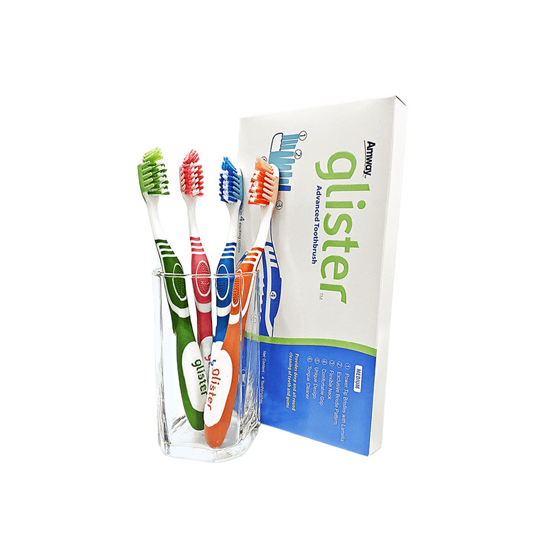 GLISTER™ Advanced Toothbrush Pack | Effective Daily Oral Care Essentials | 4GM