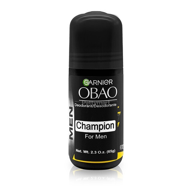 OBAO ROLL ON DEODORANT CHAMPION – BLACK 65 GR