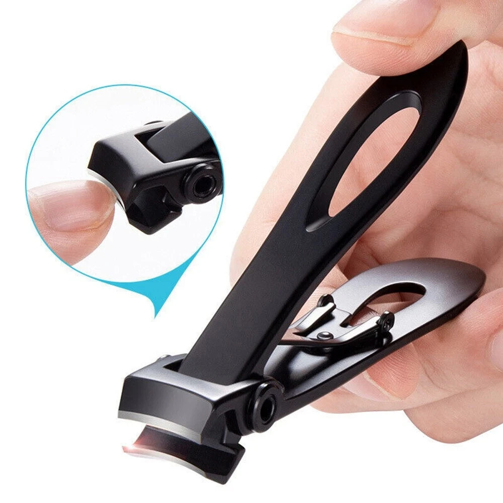 High Grade Nail Clippers Stainless Steel Wide Jaw Cutters Trimmer For Thick Nail