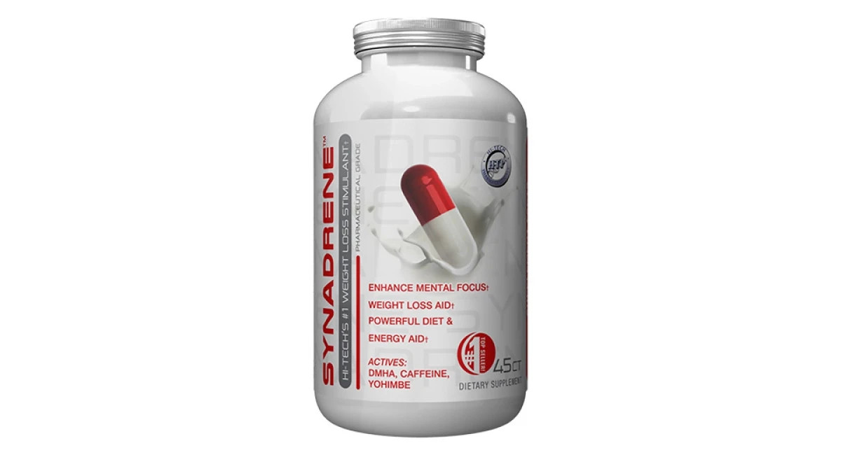 Synadrene Weight Loss Stimulant, 45 Capsules, Free Shipping