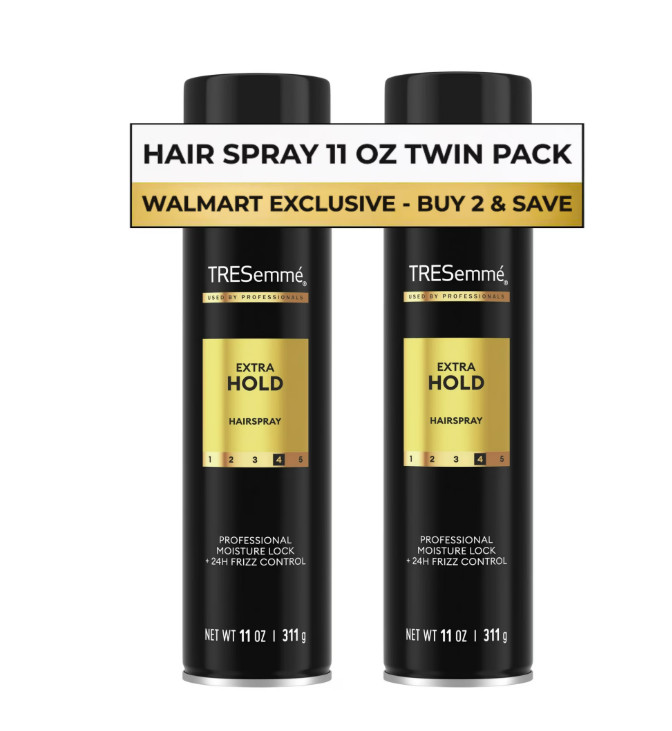 TRESemmé 24H Frizz Control Extra Hold Hair Spray 11 oz Pack of 2