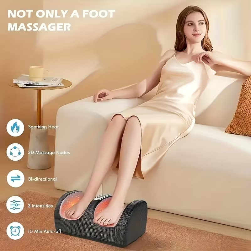 Foot Massager with leg Acupressure Function, Suitable for men and women
