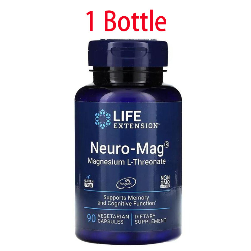 Neuro-Mag Magnesium L-Threonate from 2000 mg Magtein – Life Extension 90caps