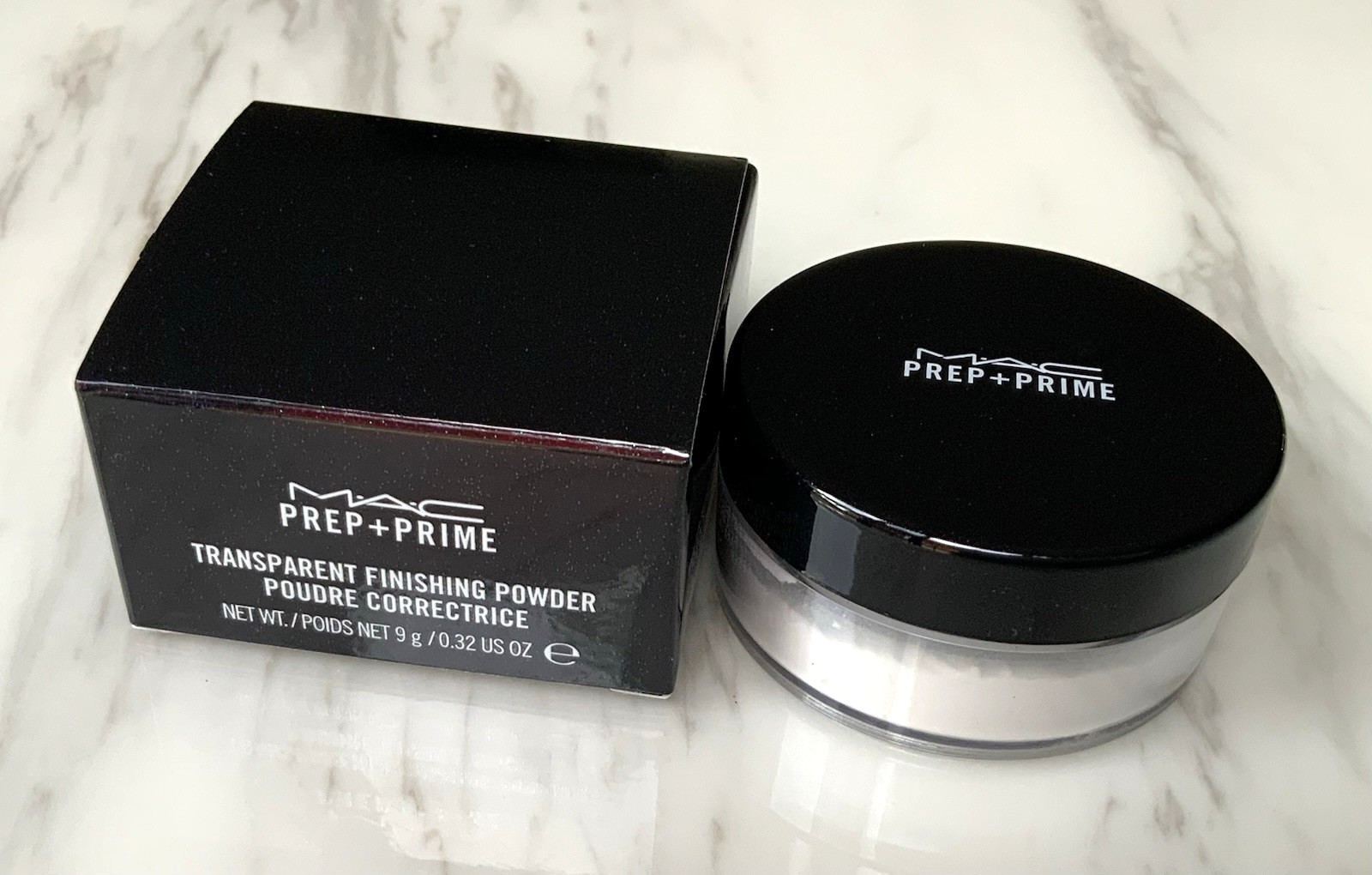 MAC Prep + Prime Transparent Finishing LOOSE Powder – 0.32oz/9g – Full Size NIB