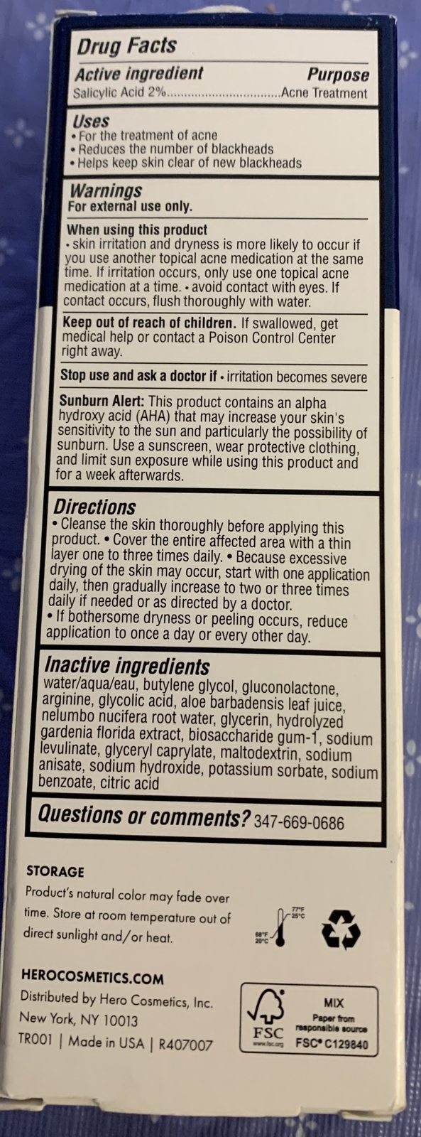 Hero., Pore Release, Blackhead Clearing Solution, 100 ml, EXP 06/2025