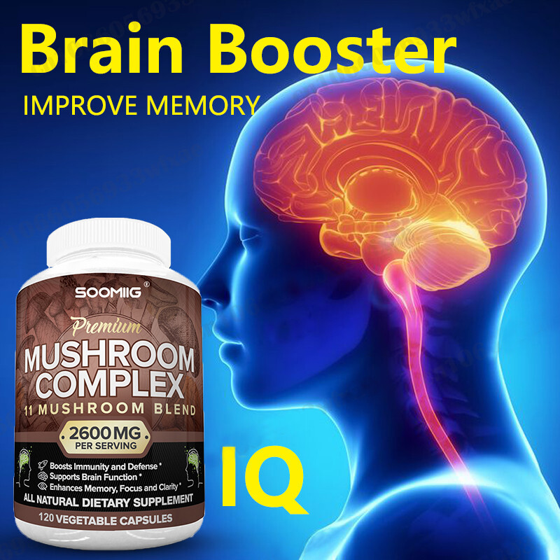 Advanced Mushroom Complex | A superb blend of mushrooms, 120 vegan capsules