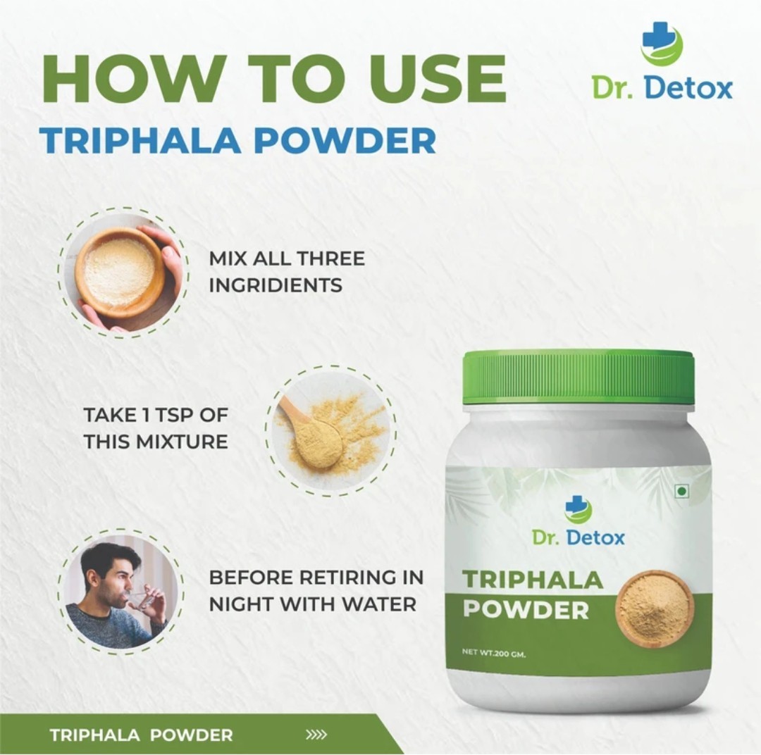 100% Pure Triphala Powder | Herbal Superfood Supplement | 200g