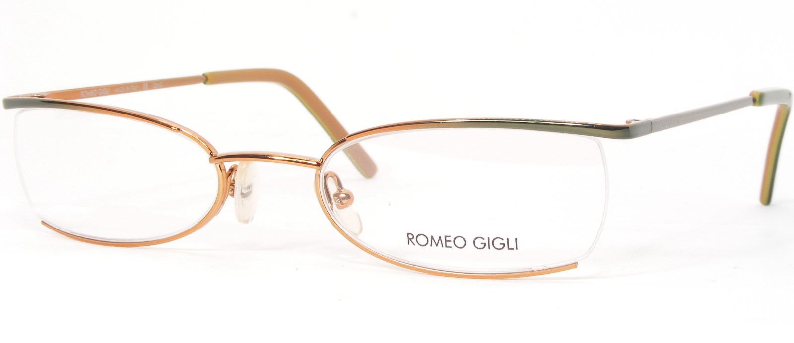 ROMEO GIGLI RG257 02 Copper Grad. Green EYEGLASSES GLASSES 257 50-20-135mm Italy