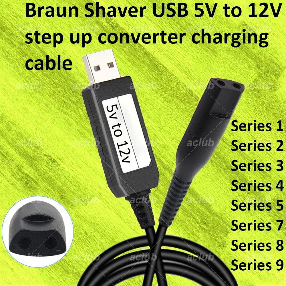 USB Charging Cable Cord for Braun 720 720s 730 750cc 760cc 765cc-4 790cc 795cc-3