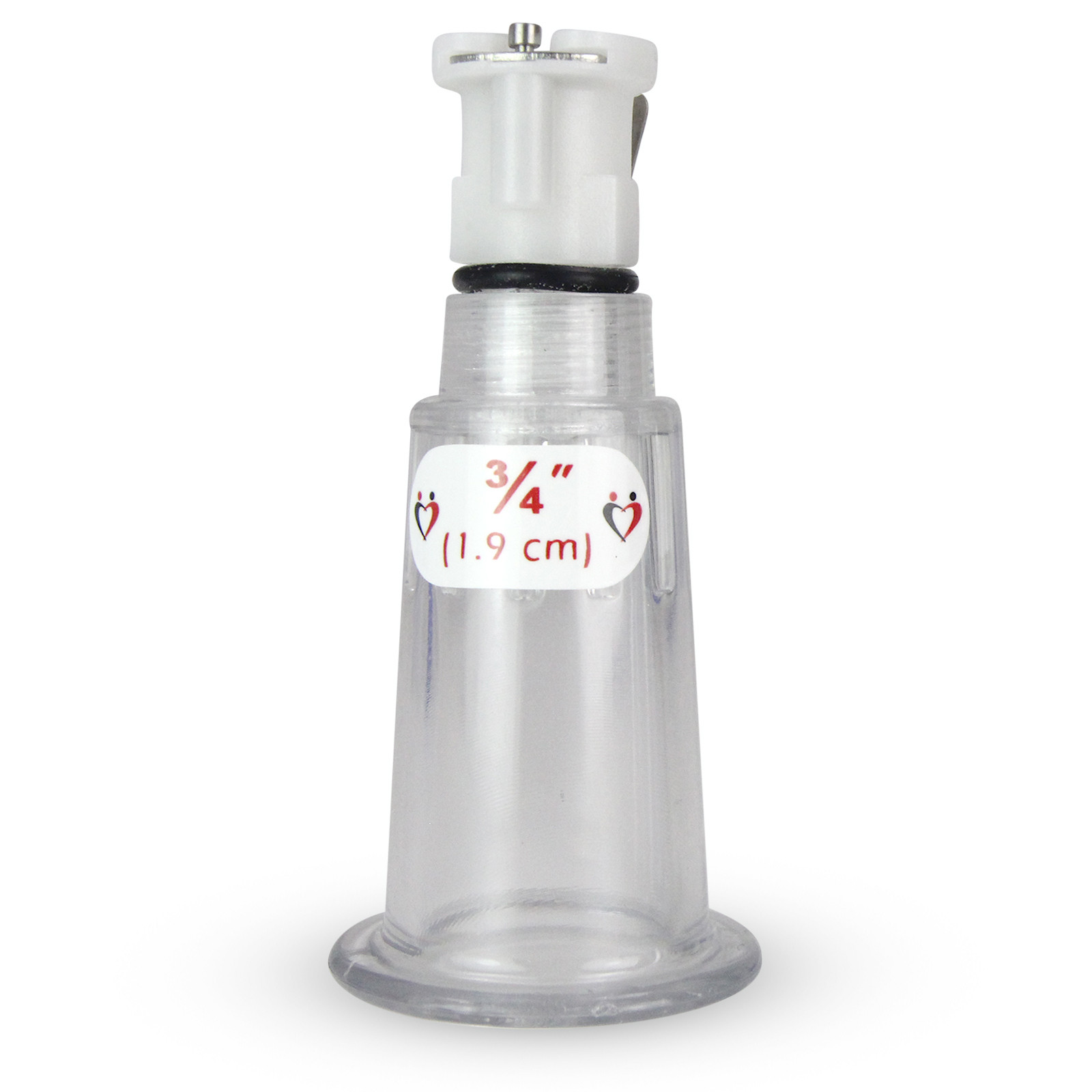 LeLuv Vacuum Cylinder Durable Polycarbonate 0.5″ to 1.0″ Sizes with Fitting