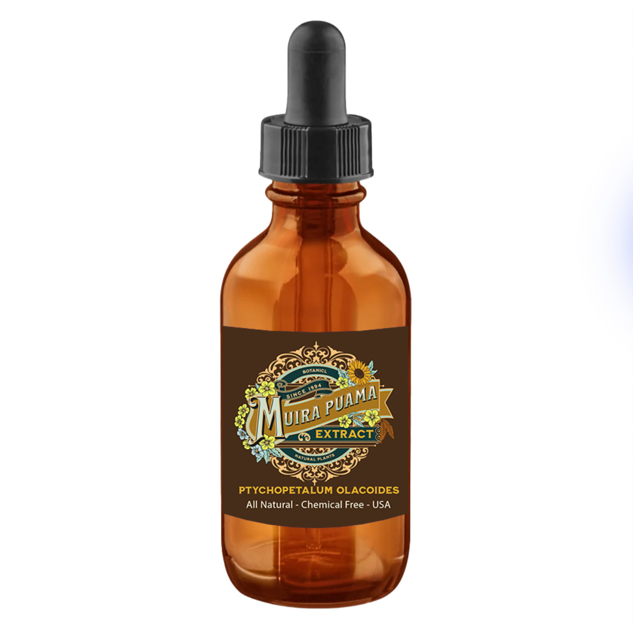 Muira Puama Extract – QUALITY – EASY to use DROPS – Made in the USA