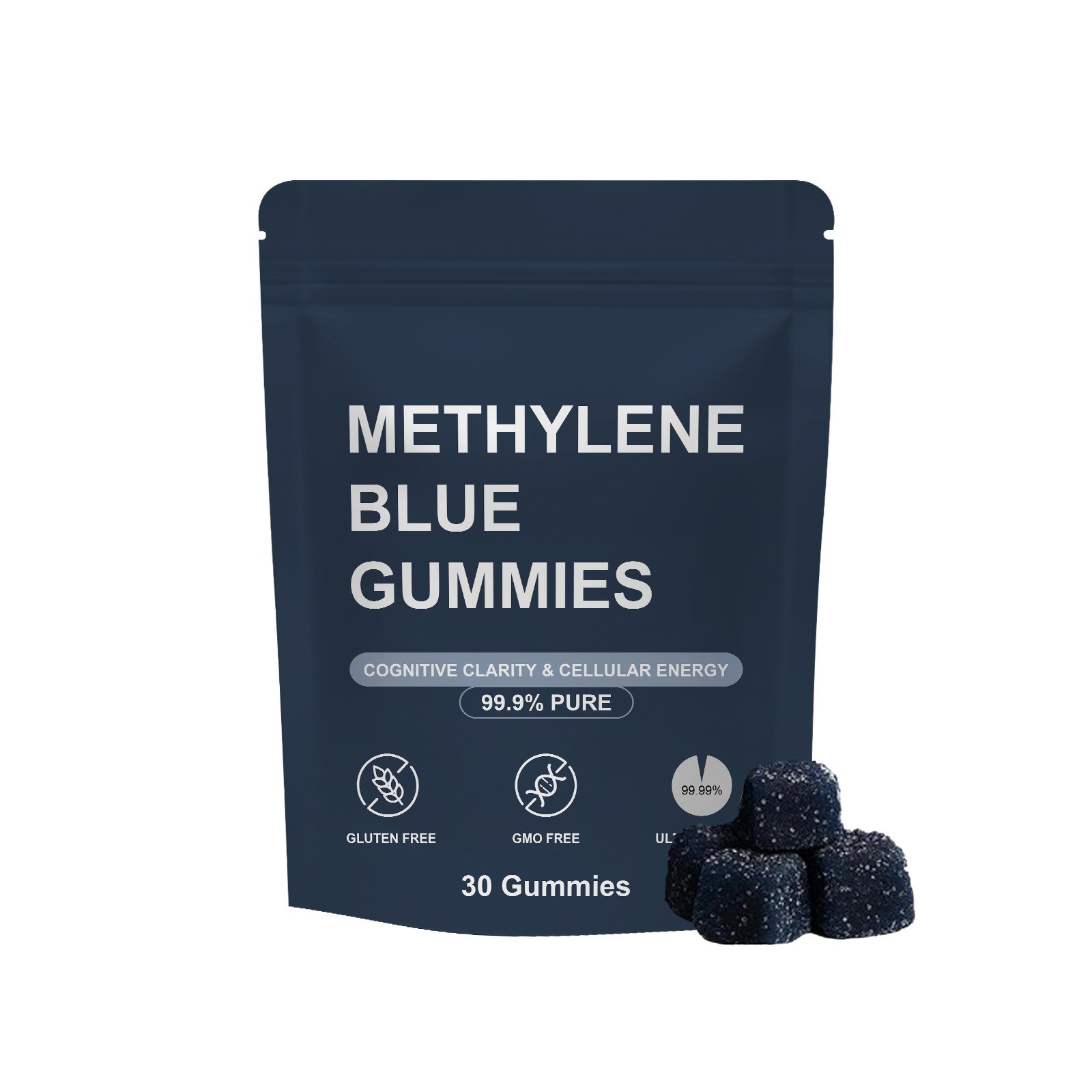 30 MB Gummies Vegan Non-GMO Mental Focus Cognitive & Cellular Energy Support