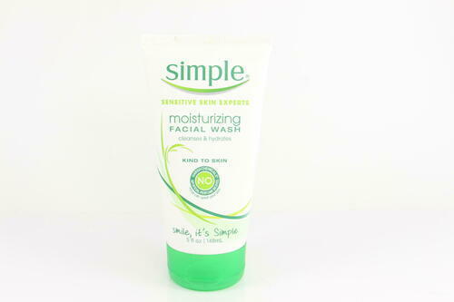 Simple Moisturizing Facial Wash, 5 Oz U43C