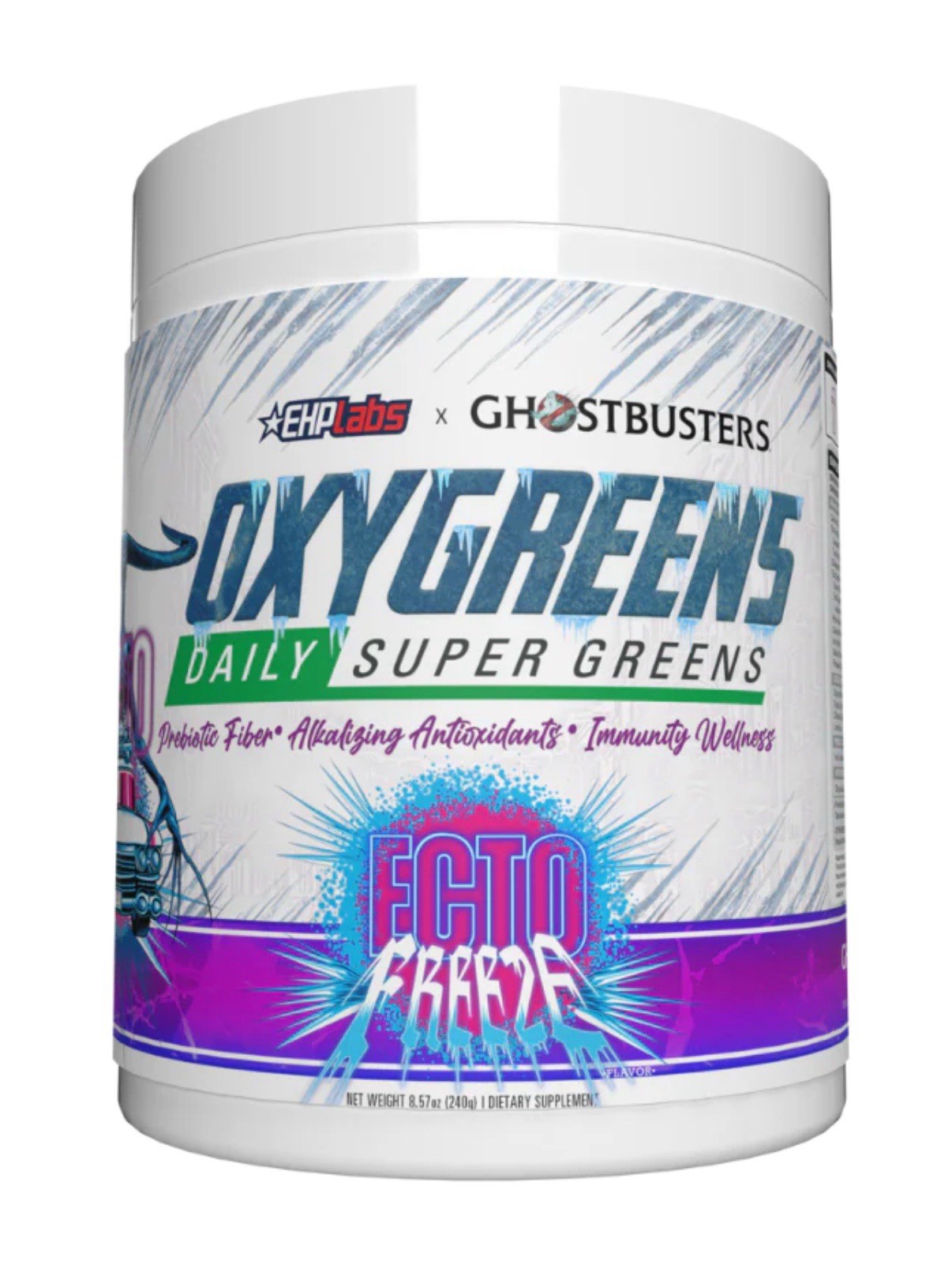 EHP Labs Oxygreens Daily Super Greens Powder Ecto Freeze Berry EXP 2/27