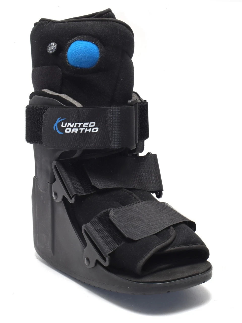 United Ortho Air Cam Walker Boot XL Fracture Inflatable Black Size Extra Large