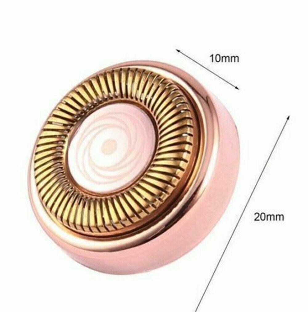 For Flawless Hair Remover 4pcs Replacement Heads Count Replacing Blades Cleaning