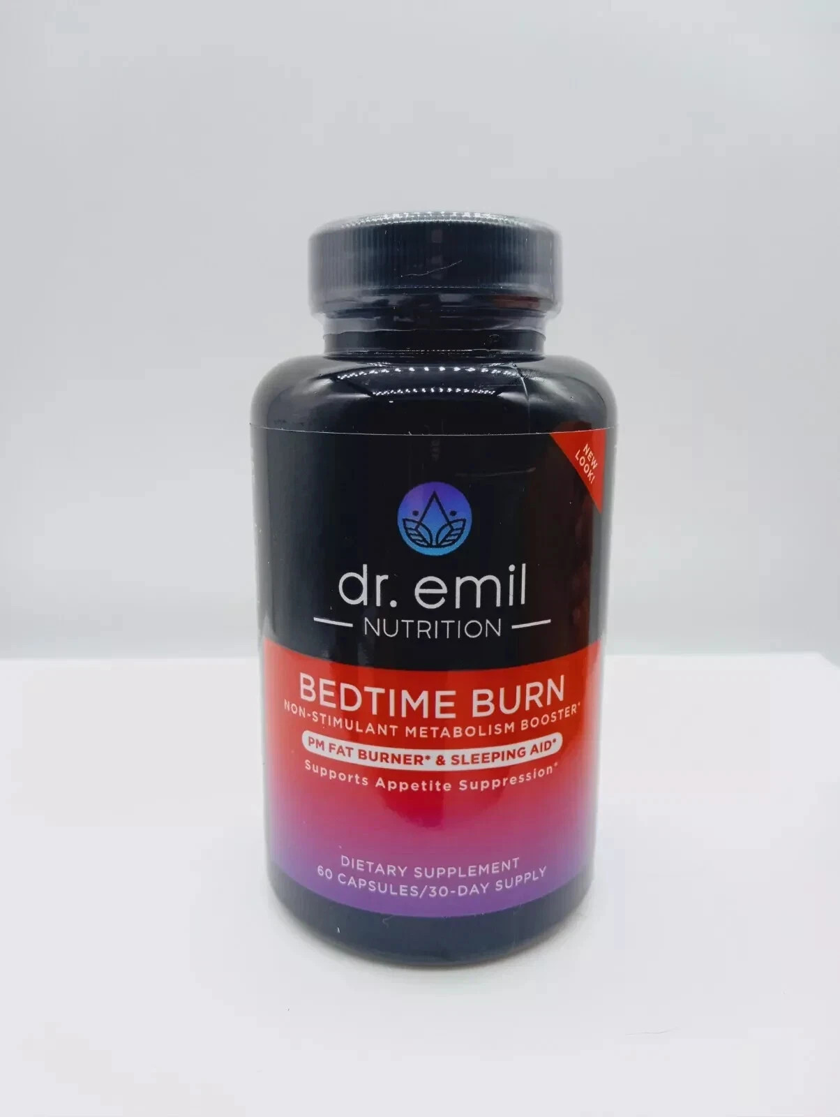 Dr Emil Nutrition Bedtime Burn PM Fat Burner Sleep Aid Pills 60 Count, Pack of 3