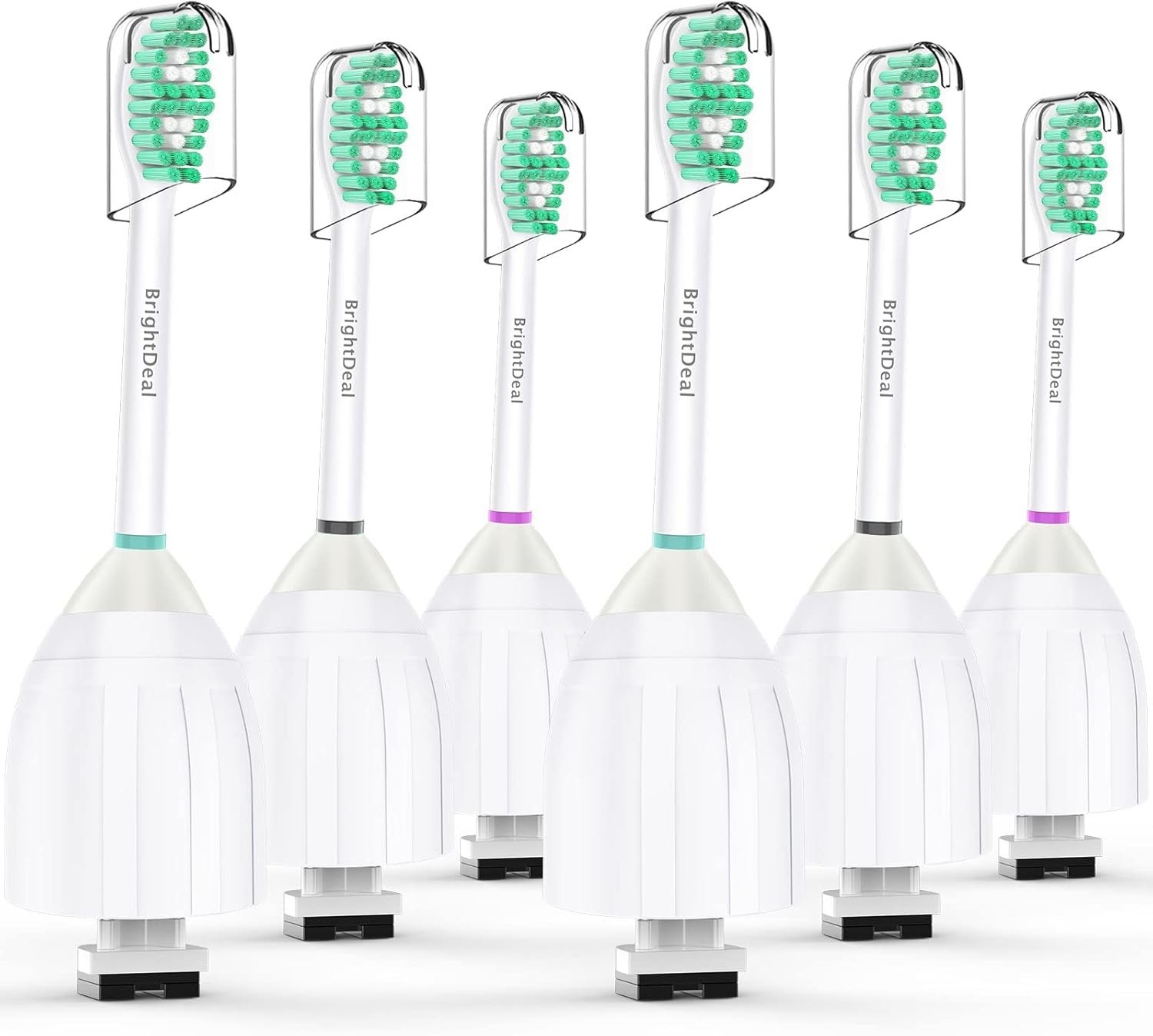 6 Pack Philips Soni-care Replacement Toothbrush Brush Heads E Serie HX7002 Elite