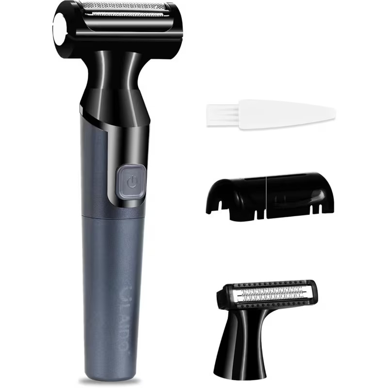 Manscape Groin Hair Trimmer for Men’s Electric Ball Trimmer Wet/Dry Body Shaver