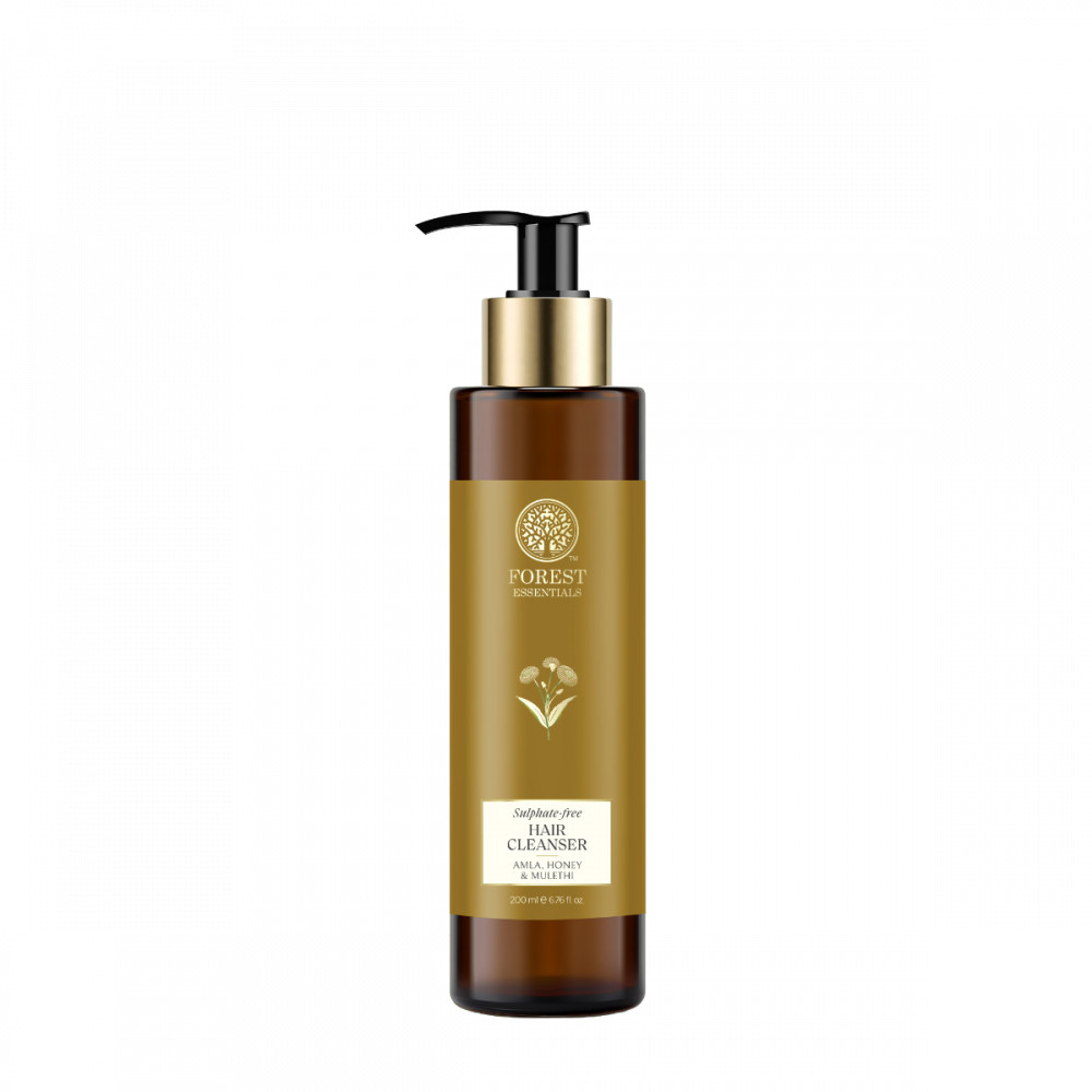 Forest Essentials Hair Cleanser Amla Honey Mulethi Shampoo Revives Shine | 200ml