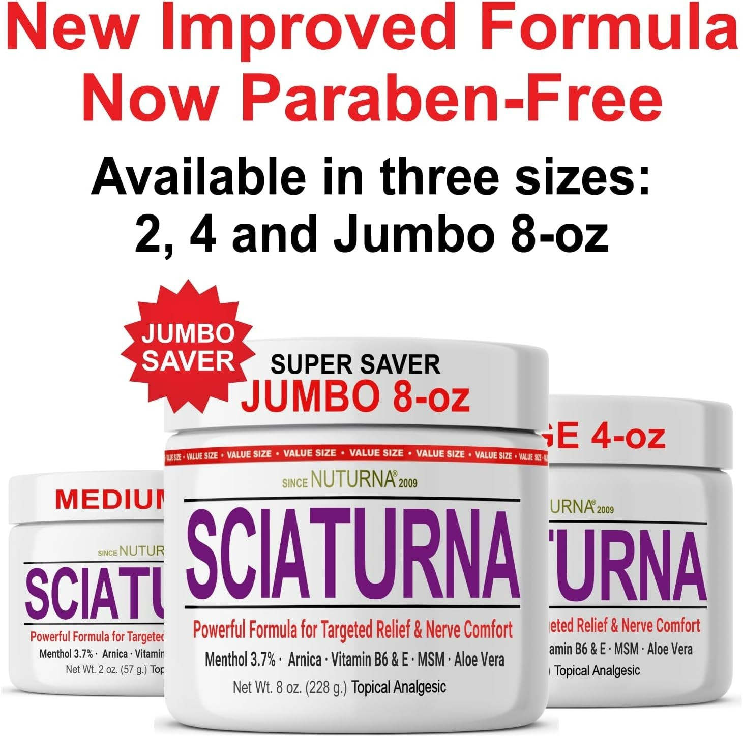 Sciatica Nerve Cream – Maximum Strength Comfort Cream for Feet, Hands, Legs, …