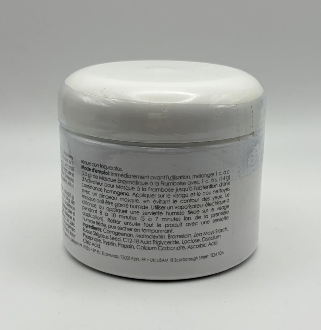 Circadia Raspberry Enzyme Mask for Face Only 65 g. 2.3 oz. NEW Exp:08/28