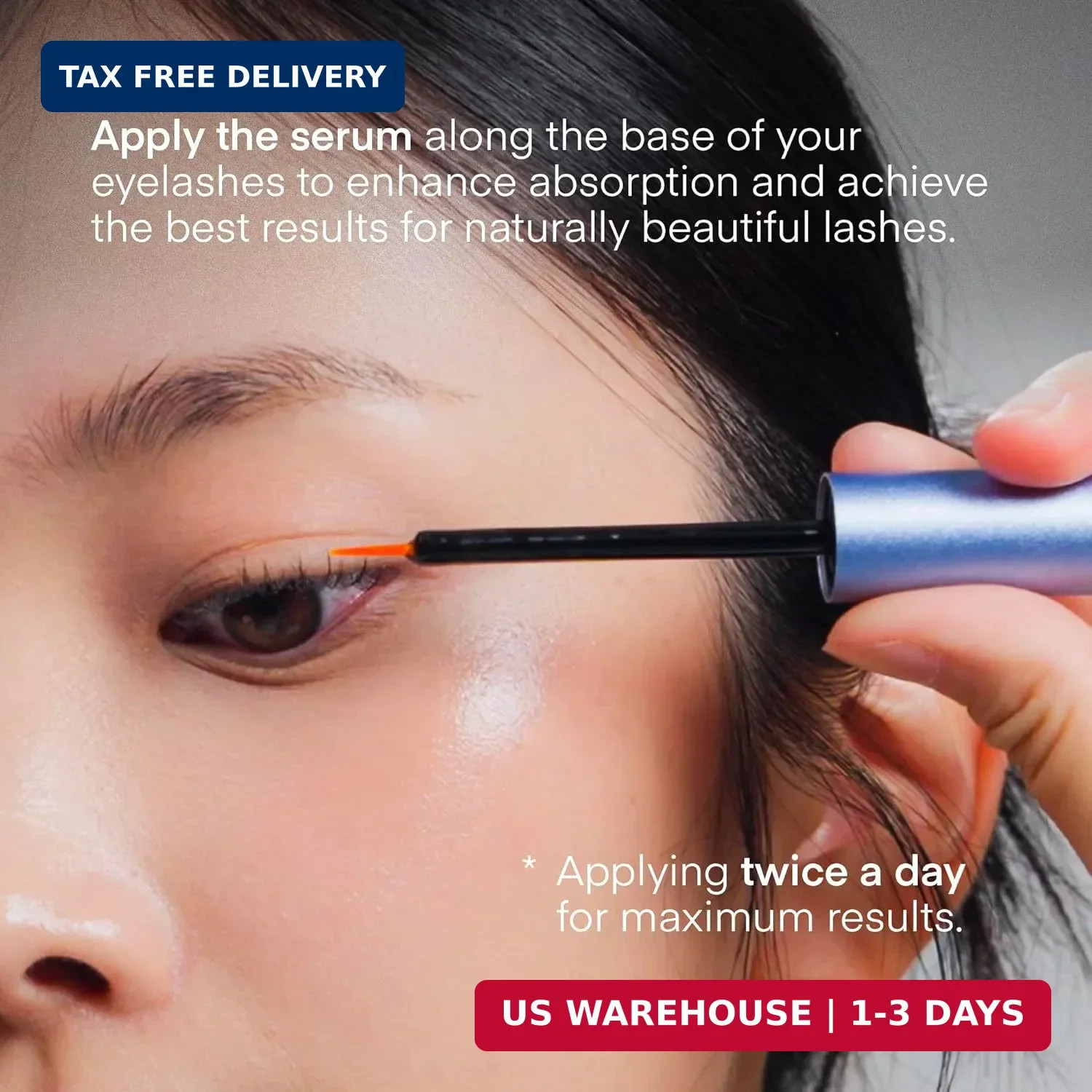 Advanced Eyelash Serum for Thicker, Longer Eyelashes and Eyebrows – Grow Lusciou