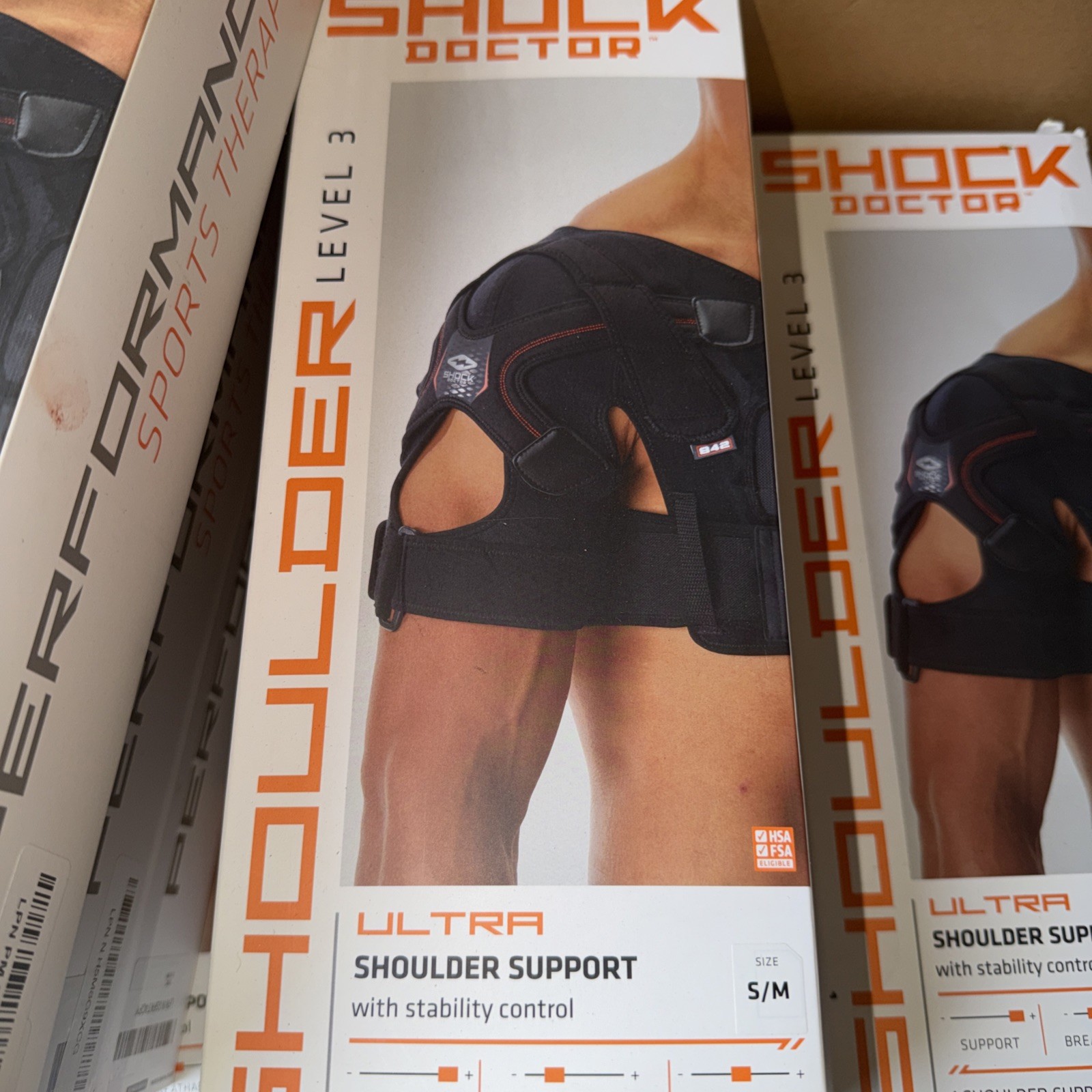 Shock Doctor level 3 Ultra Shoulder Support/ Stability Support size S/M 32”-40”