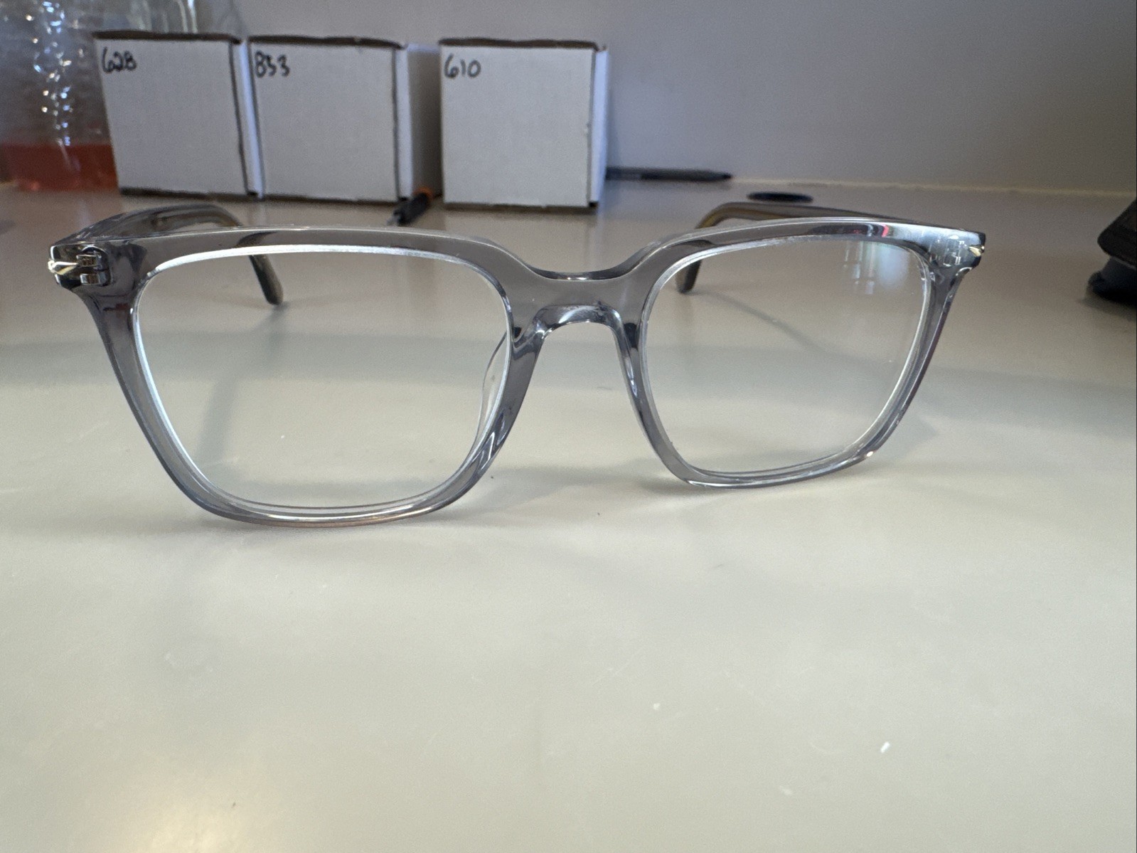 Police Eyeglasses, Frames Only, Bangladesh, VPLP79K 04G0, 51-19-145, Clear #806