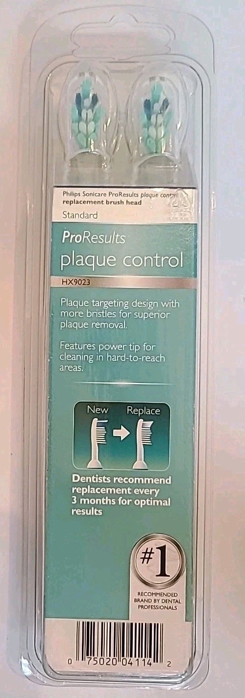 Philips Sonicare Plaque Control Replacement Electric Toothbrush Head 3ct Sealed