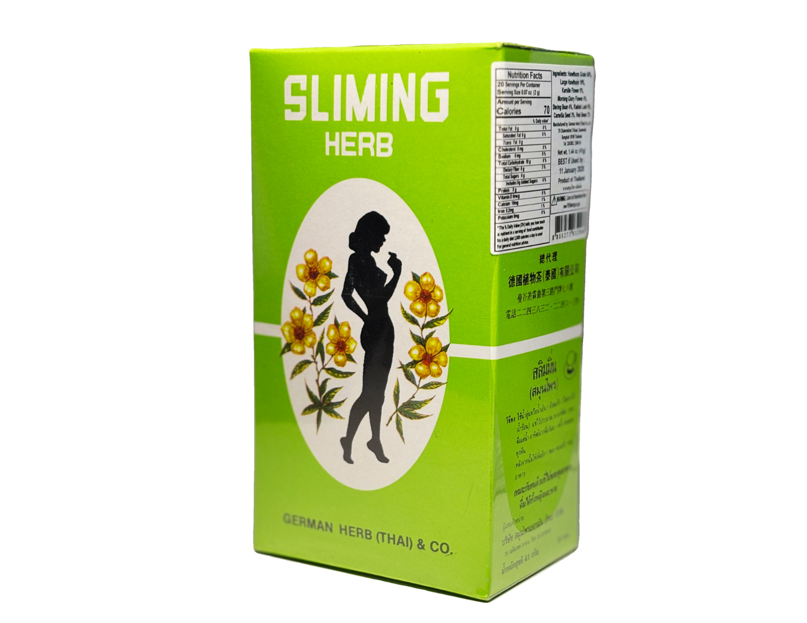 German Herb Sliming Herb/Slimming Tea/Thai Herbal Tea – 6 Boxes (300 Teabags)