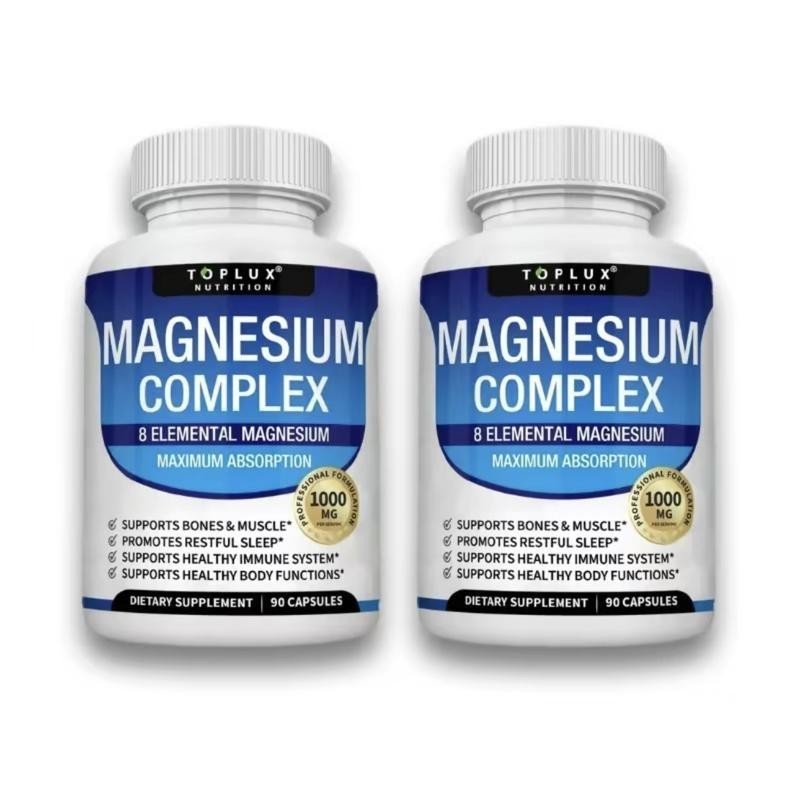 NEW Magnesium Complex 8 Essential Magnesium Supplement Fitness Edible