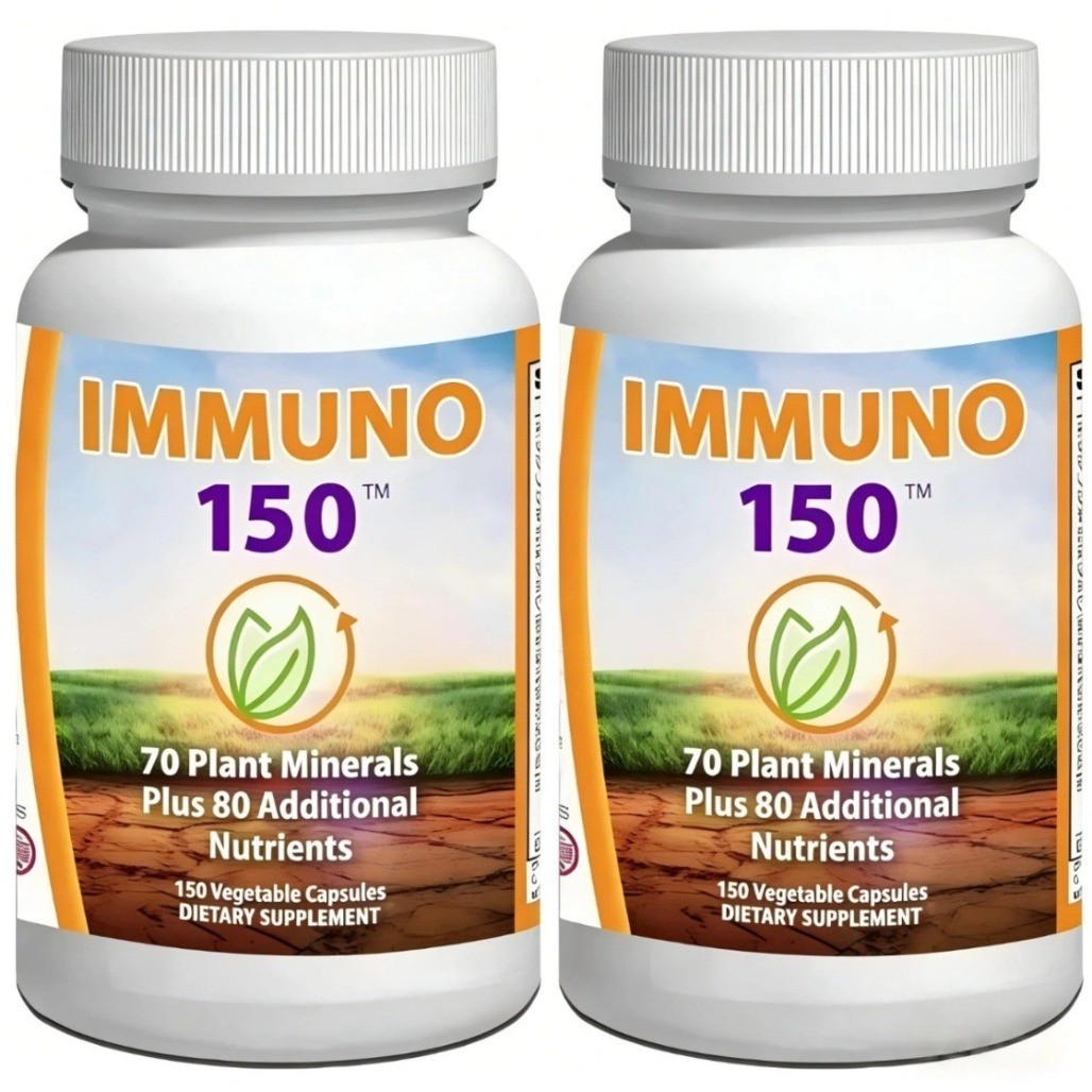 Im muno 150 Premium Immune 70Plant Minerals Immune Support Supplement one bottle