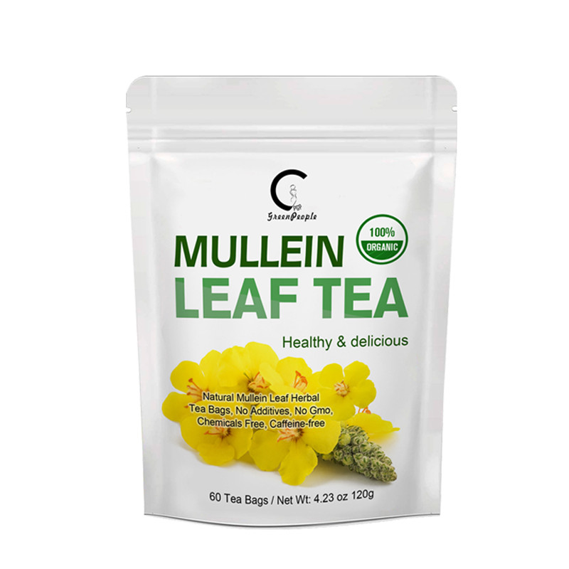 Mullein Leaf Extract Natural Herbal Lung Cleanse Tea for Lung Health 60D