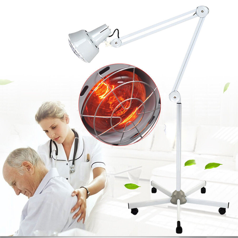 Infrared Lamp Pain Relief Heating Device 275W 110V Acupuncture Mineral Lamp