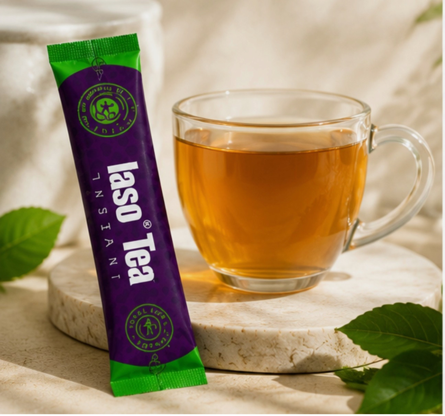 Iaso Tea Instant – Pack of 2 Herbal Detox Tea for Cleansing & Weight Management
