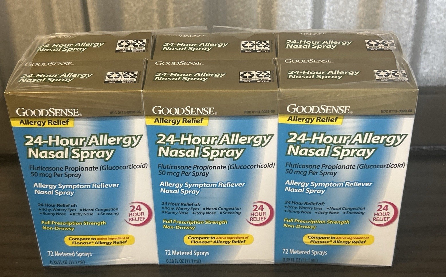Allergy Relief Nasal Spray Fluticasone 432 Sprays Compare Flonase Exp 2/2027