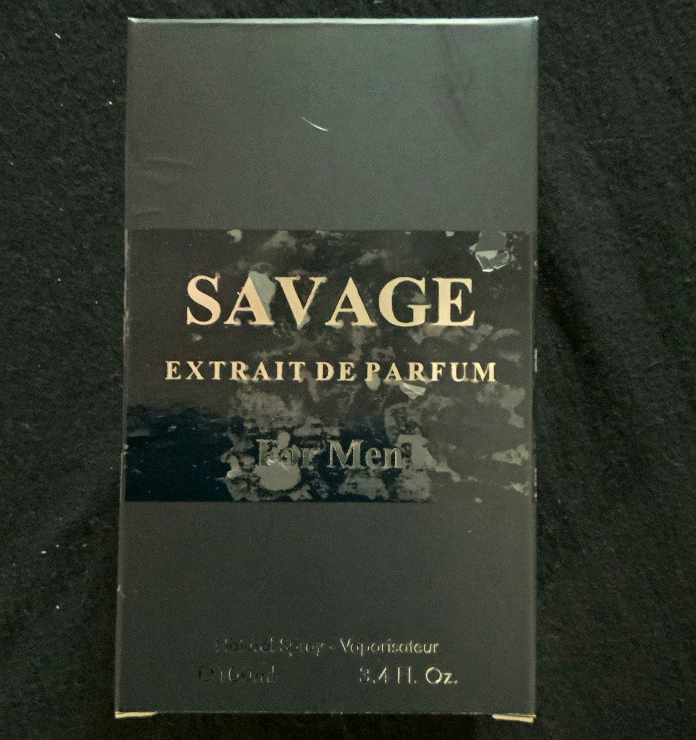 Savage Extrait de Parfum Spray for Men, Regular Size 3.4 fl oz